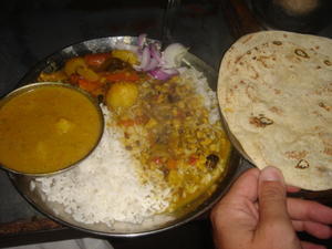 Thali for lunch - $1