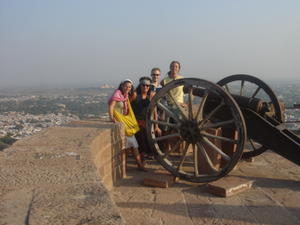 crew on the fort wall