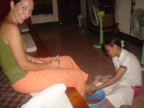 Thai massage time