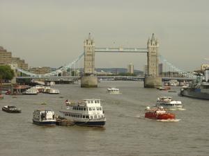 the Tower Bridge
