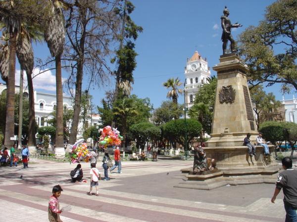 Sucre town square