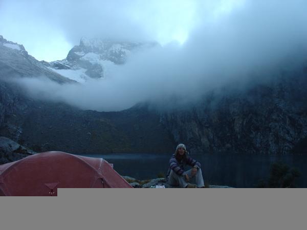 Laguna Churup at 4500m above - Peru