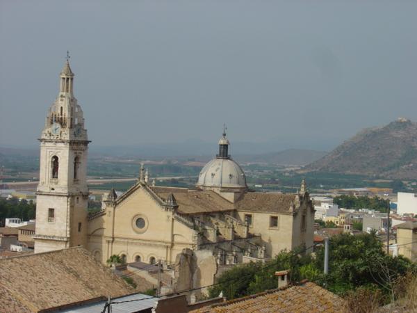 Church on a hill - Xátiva