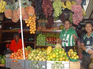 Fruit stall - Medellin