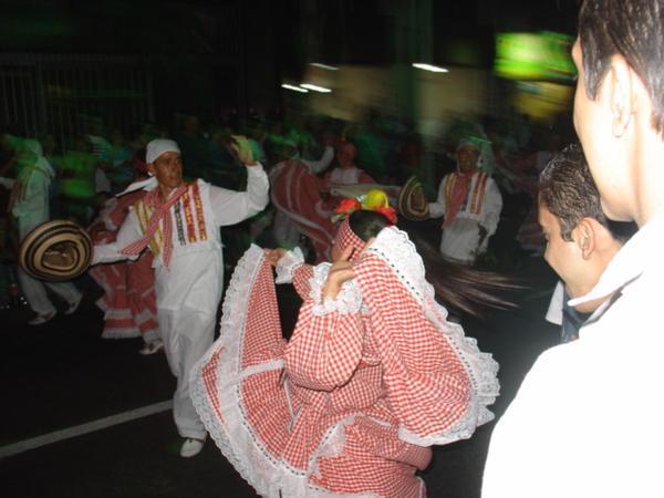 Traditional dance - 7th of Dec Parade, Medellin