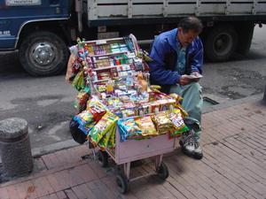 Street vendor - Bogota