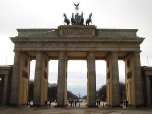 the Brandenburg gate - Berlin