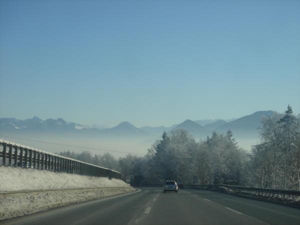 heading down towards the Austrian border