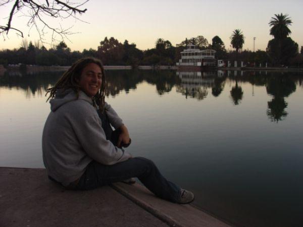 Me at the Lake in the Mendoza city park