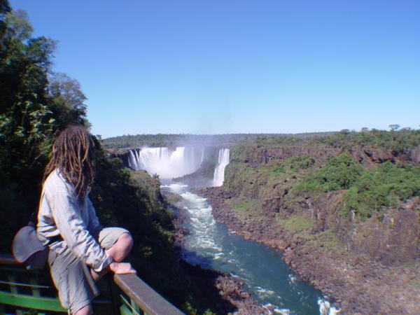 first stop, the Iguacu falls
