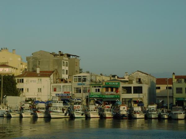 fishing boats in Gallipoli
