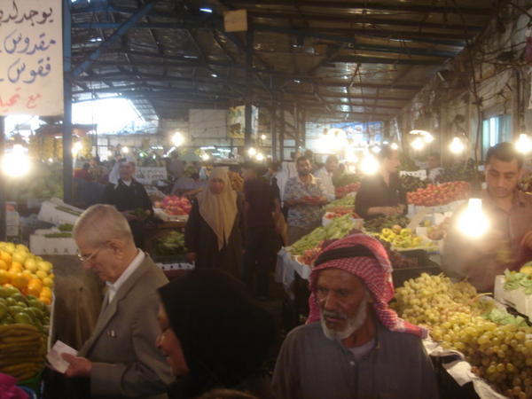 fruit market in Amman