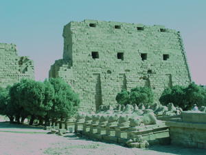 the Karnak Temple