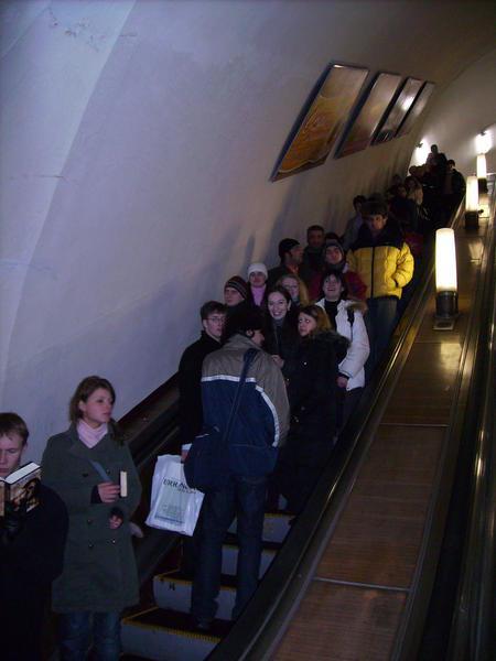Metro-Escalators