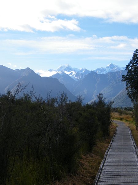 Mount Cook and Mount Tasman