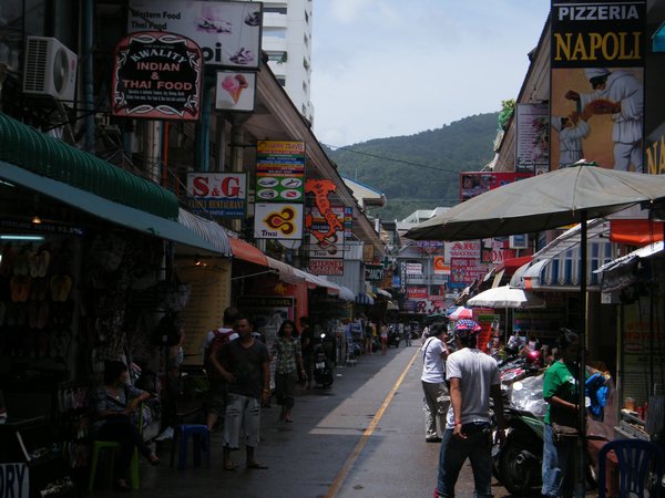 stalls in Patong Beach