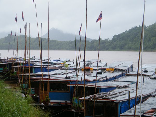 boats on the Mekong