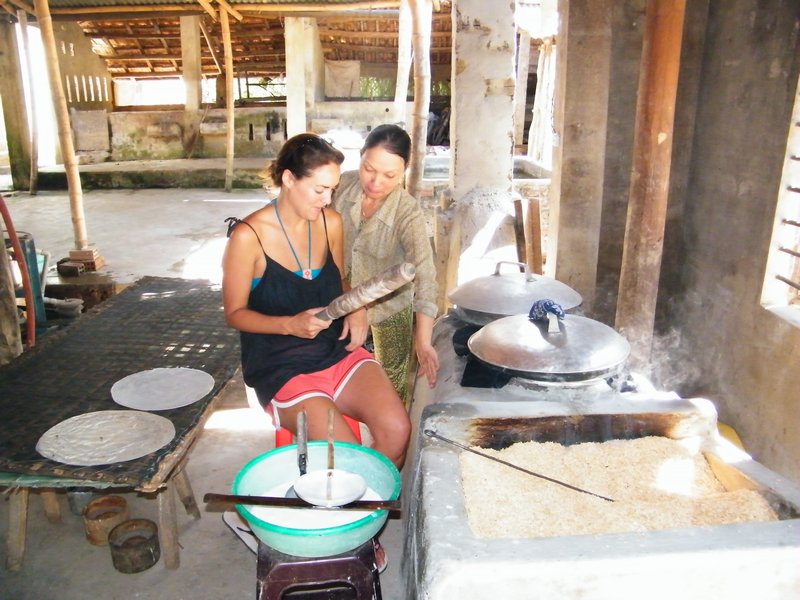 making edible rice paper