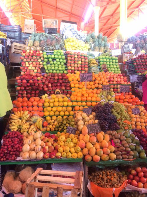 delicious fruit stall