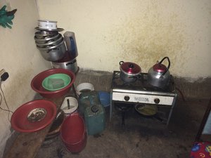 stove/washing station