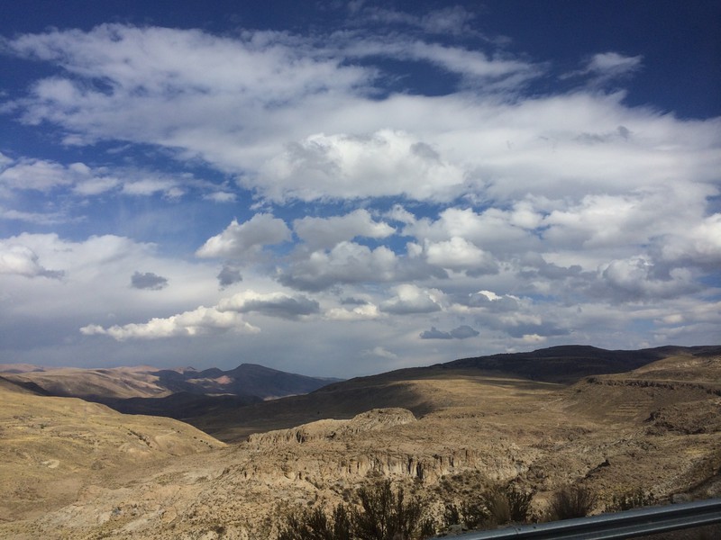 ever changing Bolivian landscape