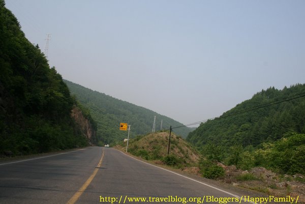 Scenery along the way to Changchun