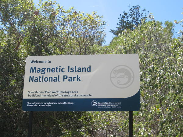 Maggie Island Sign