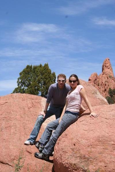 Us at Garden of the Gods