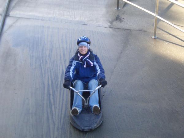 Thommo on the Luge