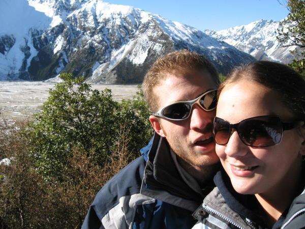 Us near Mount Cook