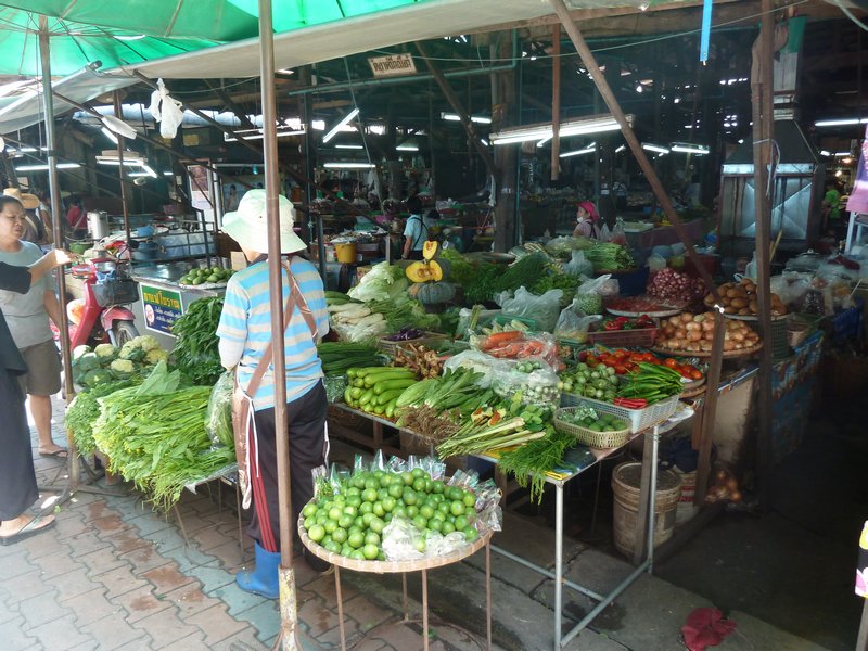 Chiang Mai food market