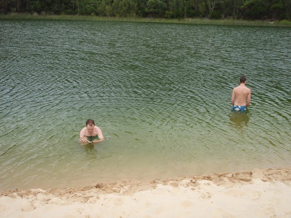Lake Wabby Cody & Eric 