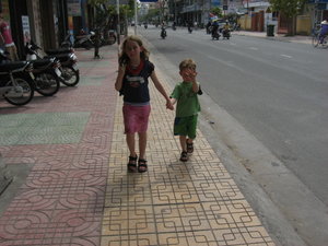 Walking the streets of Nha Trang