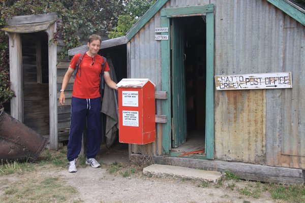 chatto creek post office - the smallest in NZ