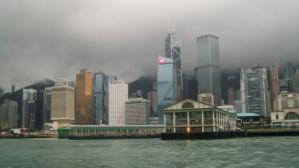 Hong Kong summer storm