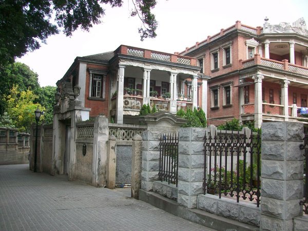 Gulangyu island, colonial houses