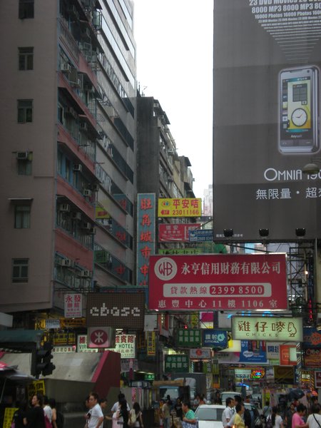 Mongkok streets commercial