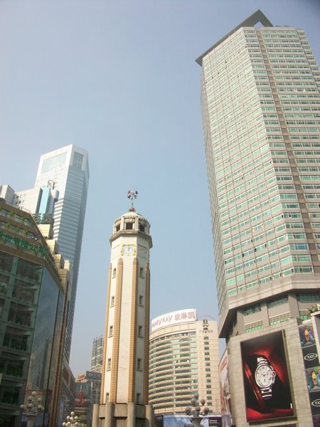 People's liberation monument in Chongqing