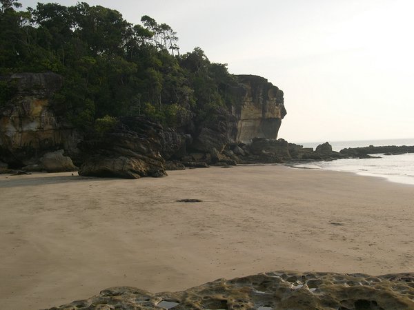 beach at bako