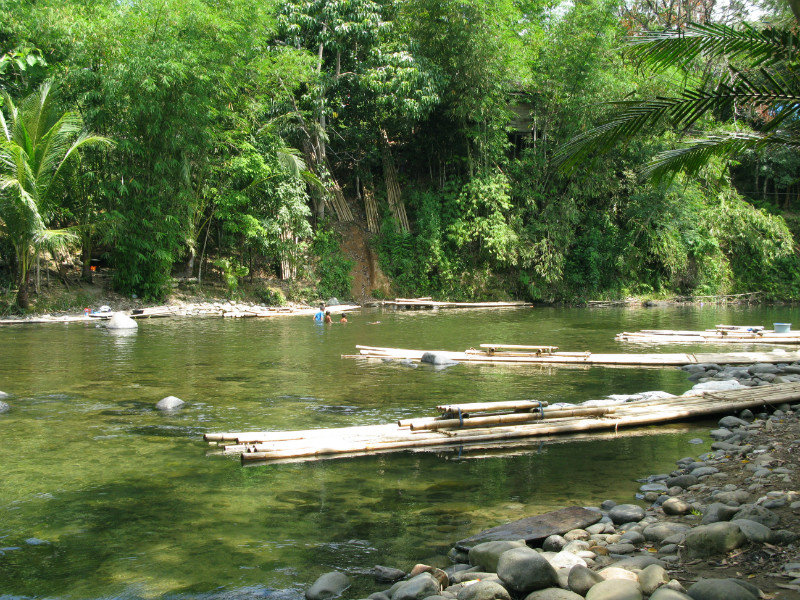 loksado and the river