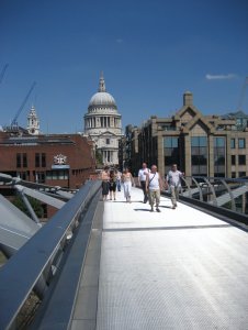 The London Millennium Footbridge 