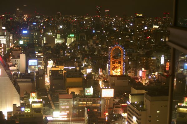 Bright lights of Osaka
