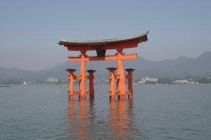 Itsukushima Shrine (torii)