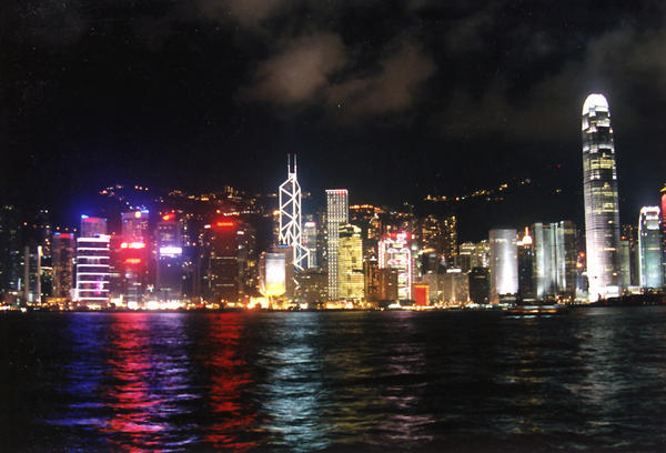 Hong Kong Waterfront at Night