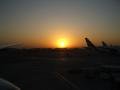 Sunrise in Dubai Airport