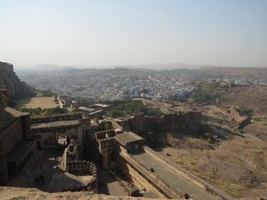 Fort and blue city Jodhpur