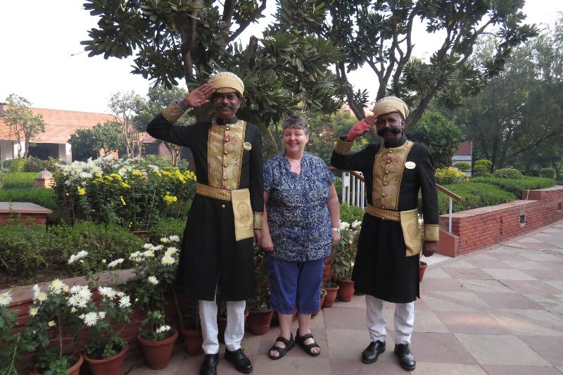 Swanky Hotel Doormen at Agra