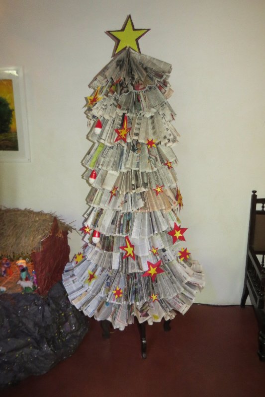 Recycled Christmas tree
