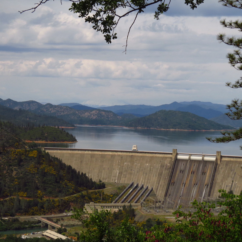 Shasta Dam and Lake