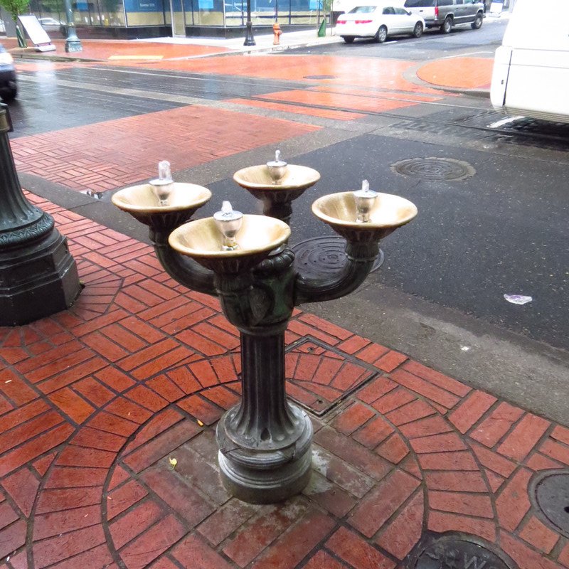 Portland drinking fountains